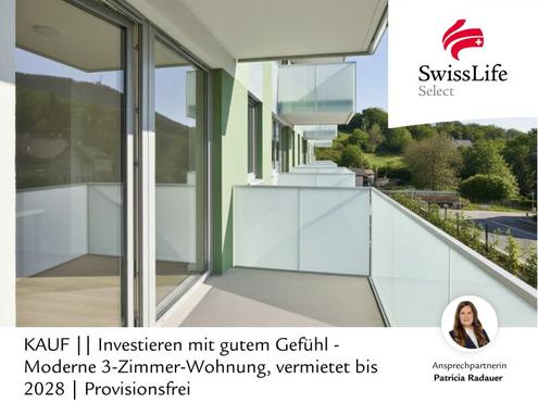 Investieren mit gutem Gefühl - Moderne 3-Zimmer-Wohnung, vermietet bis 2028 | Provisionsfrei
