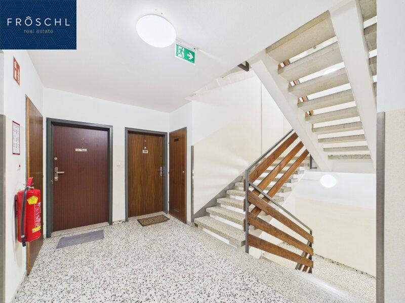 Stiegenhaus der Anlage