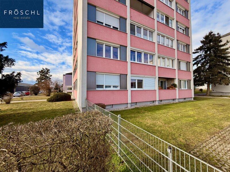 Seitenansicht des Geb�udes