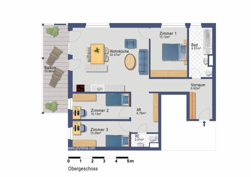 Grundriss Haus 2 Top 4