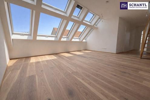 OPEN HOUSE 27.2.! Penthouse-Feeling im Neubau: Lichtdurchflutete 4-Zimmer-Maisonette mit au�ergew�hnlich gro�er Dachterrasse!