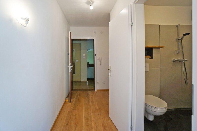 Vorraum Richtung Eingang und Bad