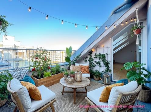 ENTZÜCKENDE MAISONETTE MIT TERRASSE IM KLASSISCHEN ALTBAU