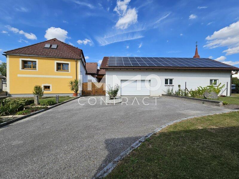 Ansicht S�d - Einfahrt Garage - PV