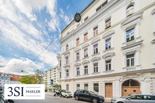 Betongold: Unbefristet vermietete Dachgeschosswohnung in elegantem Altbau zur Kapitalanlage mit knapp 3% Rendite - in Top-Lage des 4. Bezirks