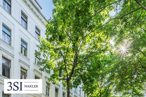 Betongold: Unbefristet vermietete Altbauwohnung zur Kapitalanlage mit 3% Rendite - in Top-Lage des 2. Bezirks