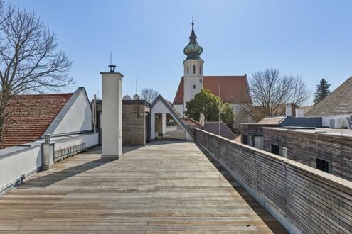Architekten Juwel mit großer Terrasse im historischen Zentrum von Grinzing