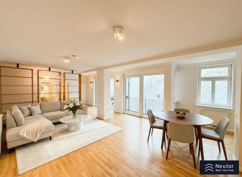 EINZIGARTIGE ALTBAUWOHUNG IM LOFT STIL - LICHTDURCHFLUTET - BALKON - EXKLUSIVE LAGE IM 7. WIENER GEMEINDEBEZIRK -INNENHOFLAGE - BARRIEREFREI MITTELS LIFT