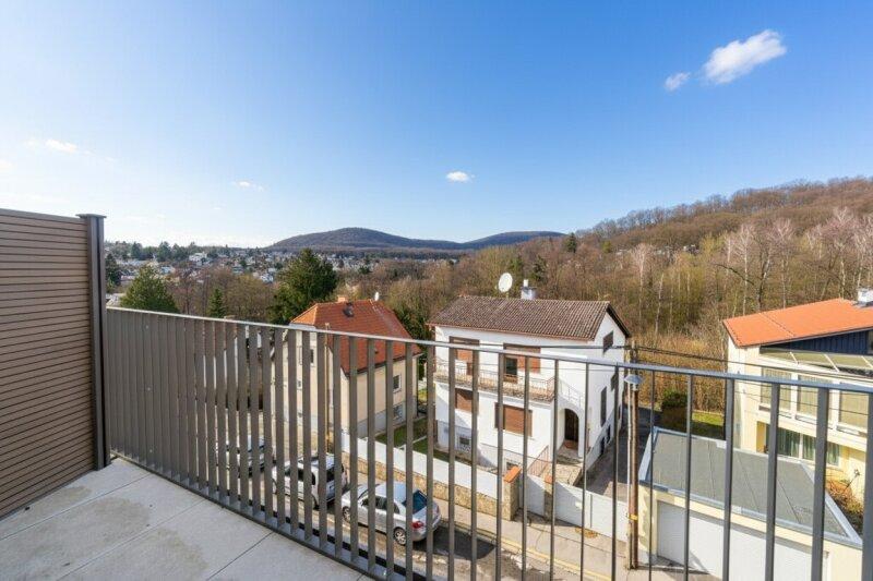 Fernsicht vom Balkon