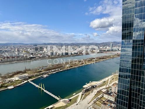 DC 2  Tower - Westside Skyline Living - Exklusive 2 Zimmer mit Panorama-Loggia über Wien