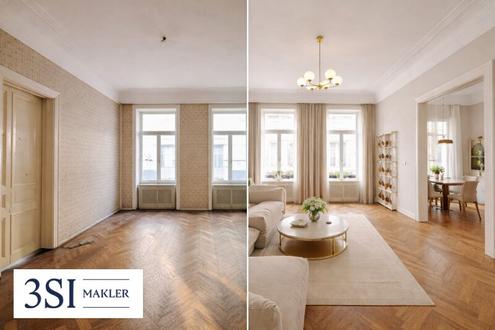 Wiener Original - Stilaltbaujuwel in begehrter und zentraler Lage des 9.Bezirks - Ruhelage!