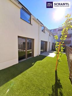 Ihr neues Familienparadies! WOW - Cooles Townhouse mit Garten! 4 Zimmer + Ideale Raumaufteilung + Erdwärme + Absolute Ruhelage + Tiefgarage! Nachhaltig und zukunftssicher investiert!