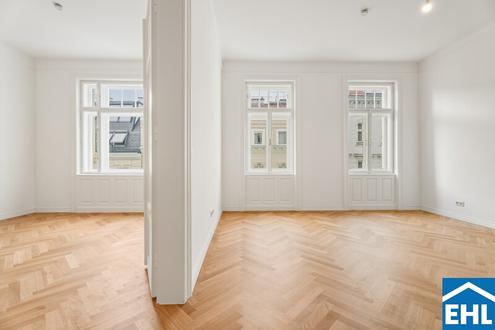 Altbaucharme trifft modernen Dachausbau - Wohnen im Herzen des 3. Bezirks