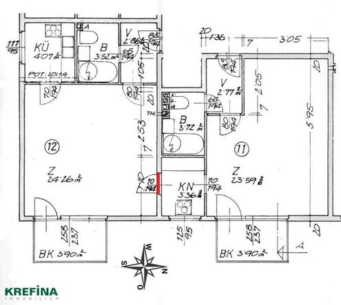 2 Neubauwohneinheiten mit 34 m² nebeneinander (Perfekte WG-Eignung)