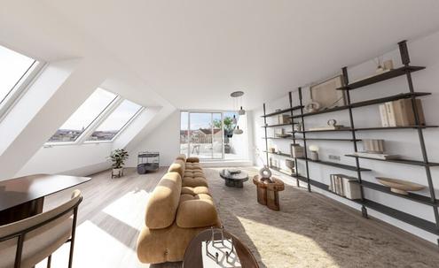 THE TEMPTATION - Dachgeschoss-Maisonette mit 2 Terrassen + Balkon | 23 m� Freifl�che, 3 Zimmer
