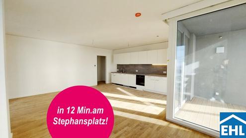 Weitblick zum KAHLENBERG I ERSTBEZUG I U1 I Rooftop Pool, Fitness & Sauna