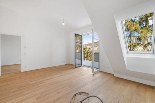 ERSTBEZUG 4 Zimmer DG-BALKON-Wohnung - Qualität auf höchstem Niveau - Hietzing / Hacking