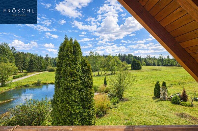Blick vom Balkon der Ferienwohnung v1