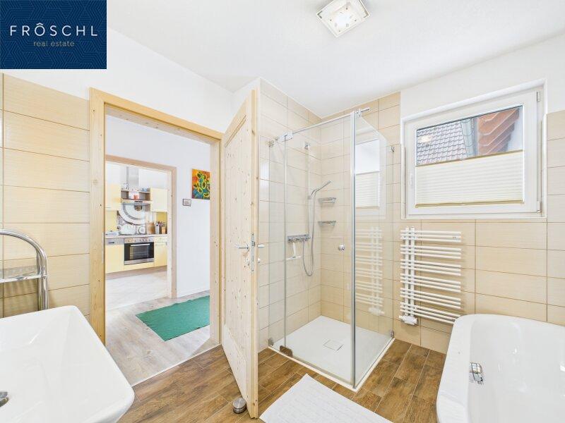 Badezimmer in der Ferienwohnung