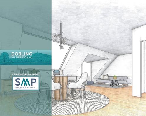 Döbling an der Donau: Raumwunder mit Doppel-Freifläche