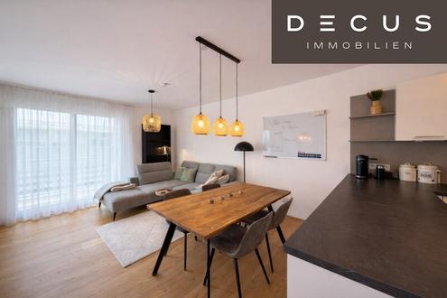 GROSSARTIGE 2-ZIMMER WOHNUNG | VOLL MÖBLIERT & MODERN | 2 TERRASSEN | MIT GARAGENPLATZ | RUHIGE LAGE