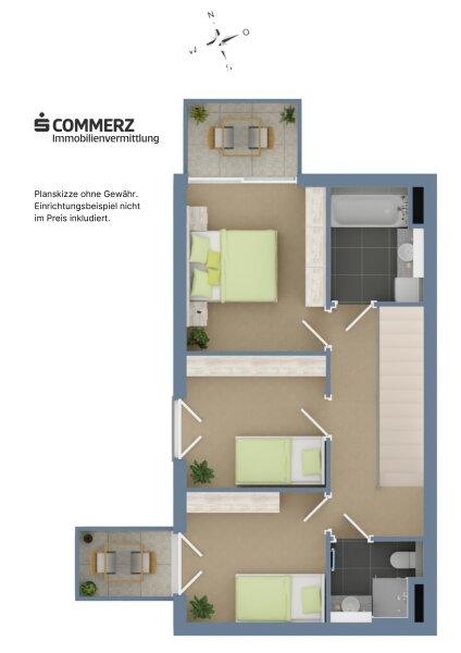 Plan Top 3 Dachgeschoss