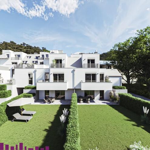 Eigentumswohnungen mit Garten + Terrassen mit Fernblick in N�he Maurer Wald  PROVISIONSFREI