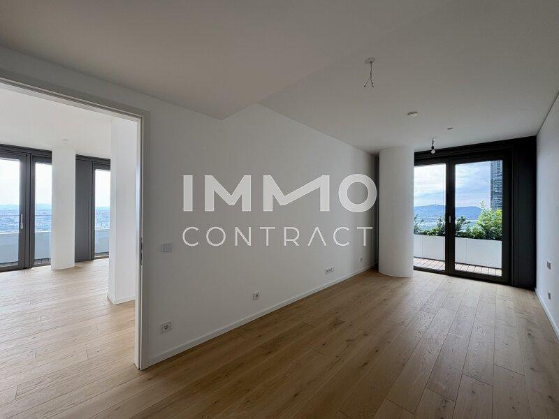 Schlafzimmer Richtung Kahlenberg