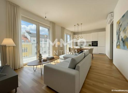 Wohlf�hlen in perfekt geschnittener 3-Zimmer-Balkonwohnung - BEIM DONAUUFER