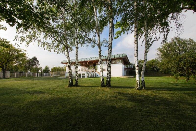 Haus Wittmann Blick aus dem Garten