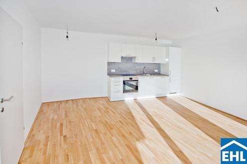 Traumhafte 2-Zimmer-Wohnung mit großzügiger Freifläche!