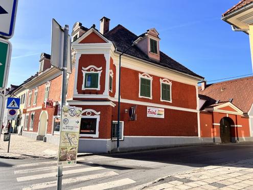 Historisches Markthaus in Obdach mit Hinterhofgrundst�ck