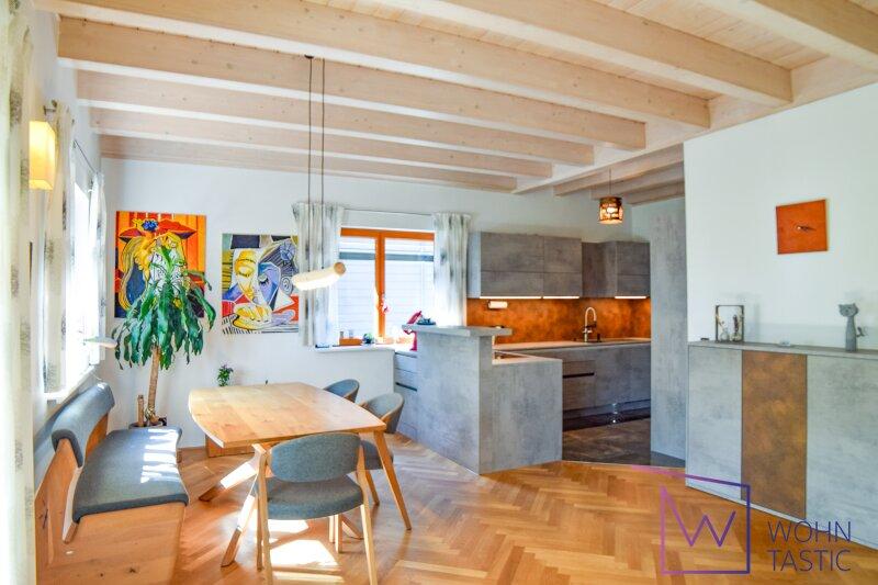 Harmonische Rauml�sung mit halboffener K�che und angeschloss