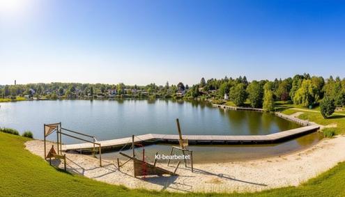 Sommerfrische in Steinbrunn: G�nnen Sie sich ein St�ck Paradies. Nur wenige Meter zum Badeteich!