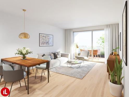 2 Zimmer Terassen-Wohnung in Ruhelage