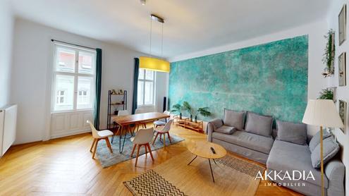 Stilvolle Altbauwohnung mit Gr�nblick