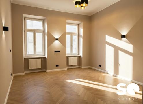 #SQ - 2 ZIMMER ERSTBEZUG - STILVOLLER ALTBAU MIT IDEALEM GRUNDRISS IN RUHIGER LAGE