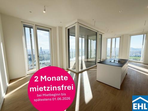 Erstbezug - 3-Zi.-Wohnung mit Rooftop Pool & Sauna