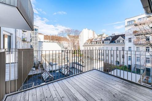 Wenige Schritte zur Mariahilfer Stra�e! Erstbezug! 2-Zimmer-Wohnung mit Balkon zu vermieten!