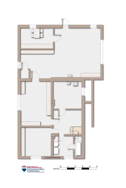 Grundriss Kellergeschoss m�bliert