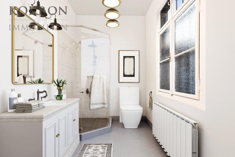 Badezimmer  - virtuell eingerichtet