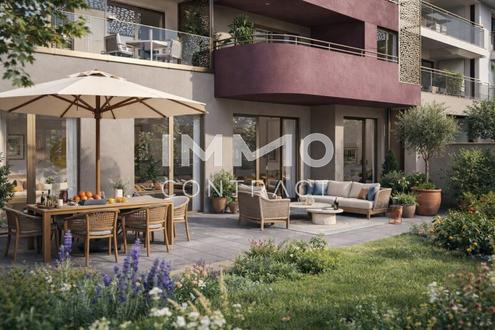 Provisionsfrei! Gartenwohnung mit Nachmittagssonne und freiem Blick (Neubau, Erstbezug)