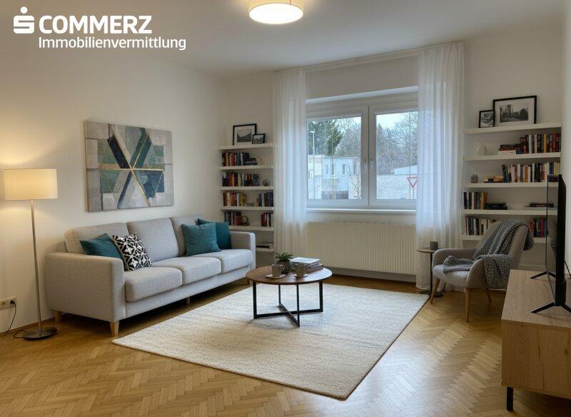 Wohnzimmer KI generiert