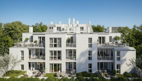 Exklusive 2-Zimmer-Wohnung mit Loggia direkt am Trillerpark