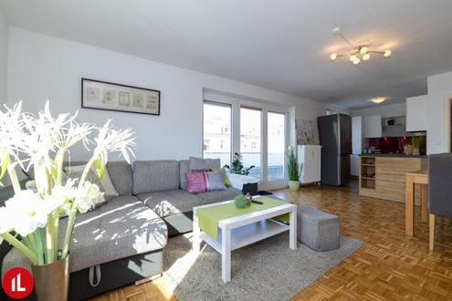 Dachgeschosswohnung mit 62 m� Dachterrasse - Sonne von Ost bis West