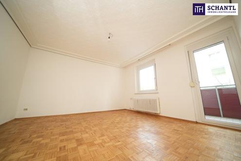 OPTIMALE WG! Attraktive 3-Zimmer-Wohnung mit sonnigem Südost-Balkon - Top Lage nahe TU Graz - gleich anfragen!