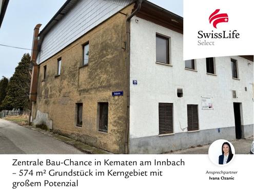 Zentrale Bau-Chance in Kematen am Innbach - 574 m� Grundst�ck im Kerngebiet mit gro�em Potenzial