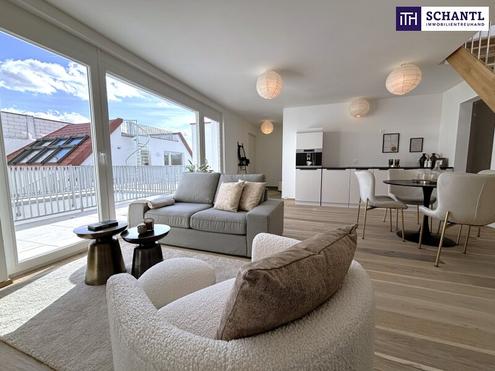 *Fr�hjahrsaktion* Exklusives Dachgeschosswohnen: Helle 4-Zimmer-Maisonette mit Balkon, Dachterrasse und hochwertiger Ausstattung!