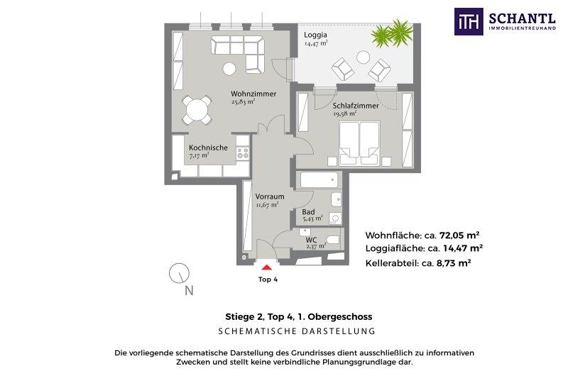 Grundriss, Schematische Darstellung