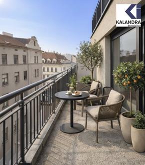 360 TOUR // MÖBLIERTE TERRASSEN-WOHNUNG mit  in der JOSEFSTADT